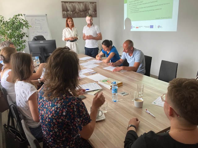 Spotkanie informacyjno-szkoleniowe dot. zasad przyznawania pomocy i przygotowania wniosku do naborów 04/2025 oraz 05/2025