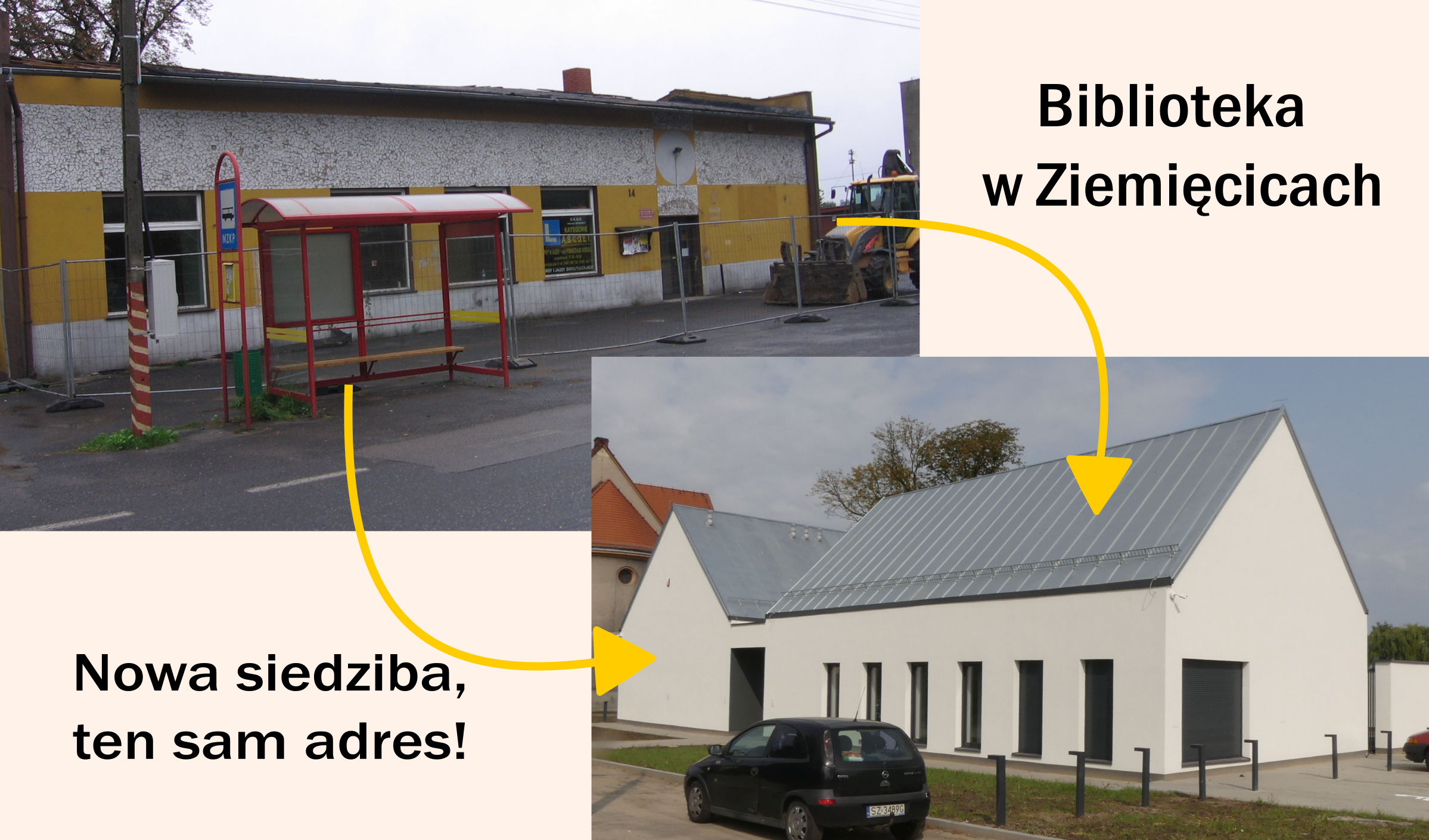 Biblioteka w Ziemięcicach, czyli kiedy koniec staje się nowym początkiem