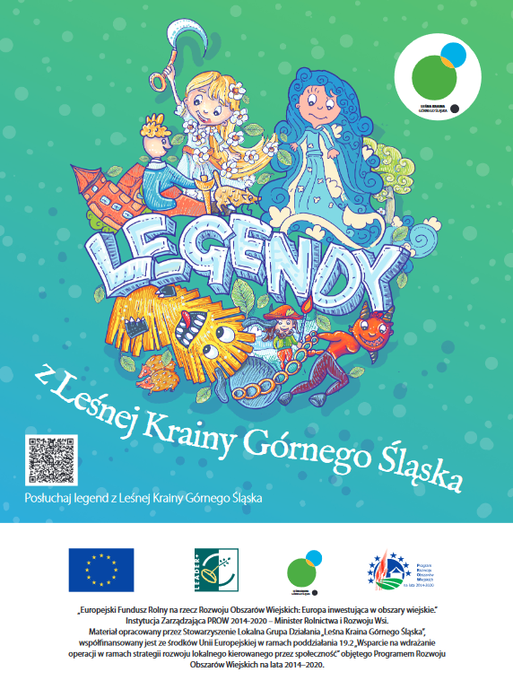 Okładka „Kolorowanka” inspirowana postaciami z legend (PDF)